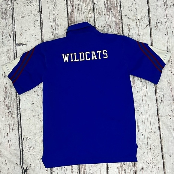 Women's Vintage Wildcats Russell Athletic Warmup 1980s Button Up Jacket - Picture 2 of 6